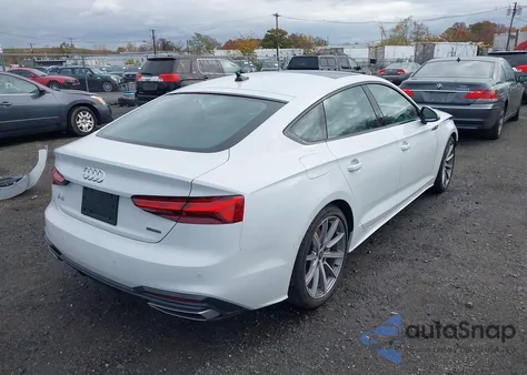 2025 Audi A5 Sportback Premium 45 Tfsi S Line Quattro S Tronic z USA, uszkodzony, nr VIN WAUDACF50SA011089